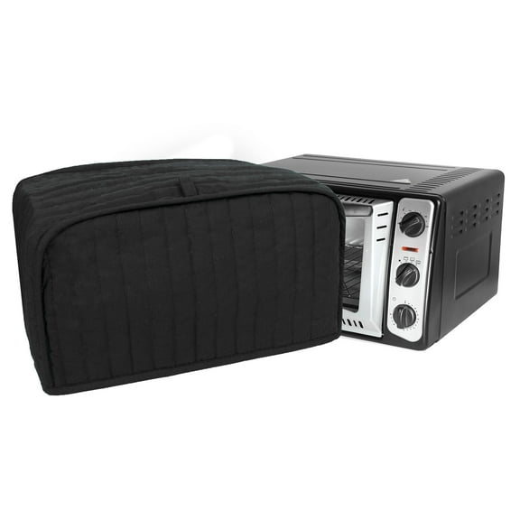 RITZ Toaster Oven/Broiler Kitchen Appliance Cover (APPLIANCE NOT INCLUDED), Black