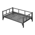 thumbnail image 2 of Serenable Dog Bed with Rails Carbon Steel Outdoor Indoor Breathable Heavy Duty Furniture Gifts Multifunctional Pet Supplies Accessories Black, 2 of 10