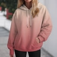 thumbnail image 2 of Godom Hoodies for Women Tie Dye Oversized Hooded Sweatshirt Long Sleeve Casual Colorful Pullover Hoodie Fall Sweater, 2 of 6