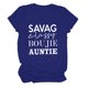 thumbnail image 2 of Camisetas QISIWOLE con letras para mujer, camisetas para mamá con refranes, camisetas casuales de manga corta con frases "Mama Life", liquidación por menos de $10, 2 of 3