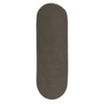 thumbnail image 3 of IA41R024X084 Barataria - Gray 2x7 Rug, 100% Polypropylene - Runner (Oval)., 3 of 4