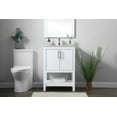 thumbnail image 7 of Elegant Kitchen and Bath 24 Inch SIngle Bathroom Vanity In Grey, 7 of 7
