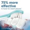 thumbnail image 3 of Philips Sonicare HX6054/07 Sensitive Teeth and Gums - White Replacement Brush Heads (Pack of 4), 3 of 5