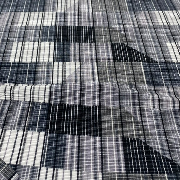 Pleated Patch Print Jersey - LGC211