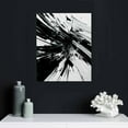 thumbnail image 4 of Nawypu Black and White Abstract Painting White Textured Poster Modern Black and White Pictures Minimalist Textured Wall Art Abstract Black Painting for Living Room Bedroom Office Wall Decor No Frame, 4 of 4