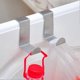 thumbnail image 2 of 2pcs Z Shaped Heavy Duty Reversible Stainless Steel Over the Door Hooks Coat Towel Hooks Rack (Silver), 2 of 3