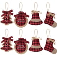 thumbnail image 1 of Adornos decorativos para árboles de Navidad - Juego de 8 Fokelyi WMSS-346, 1 of 6
