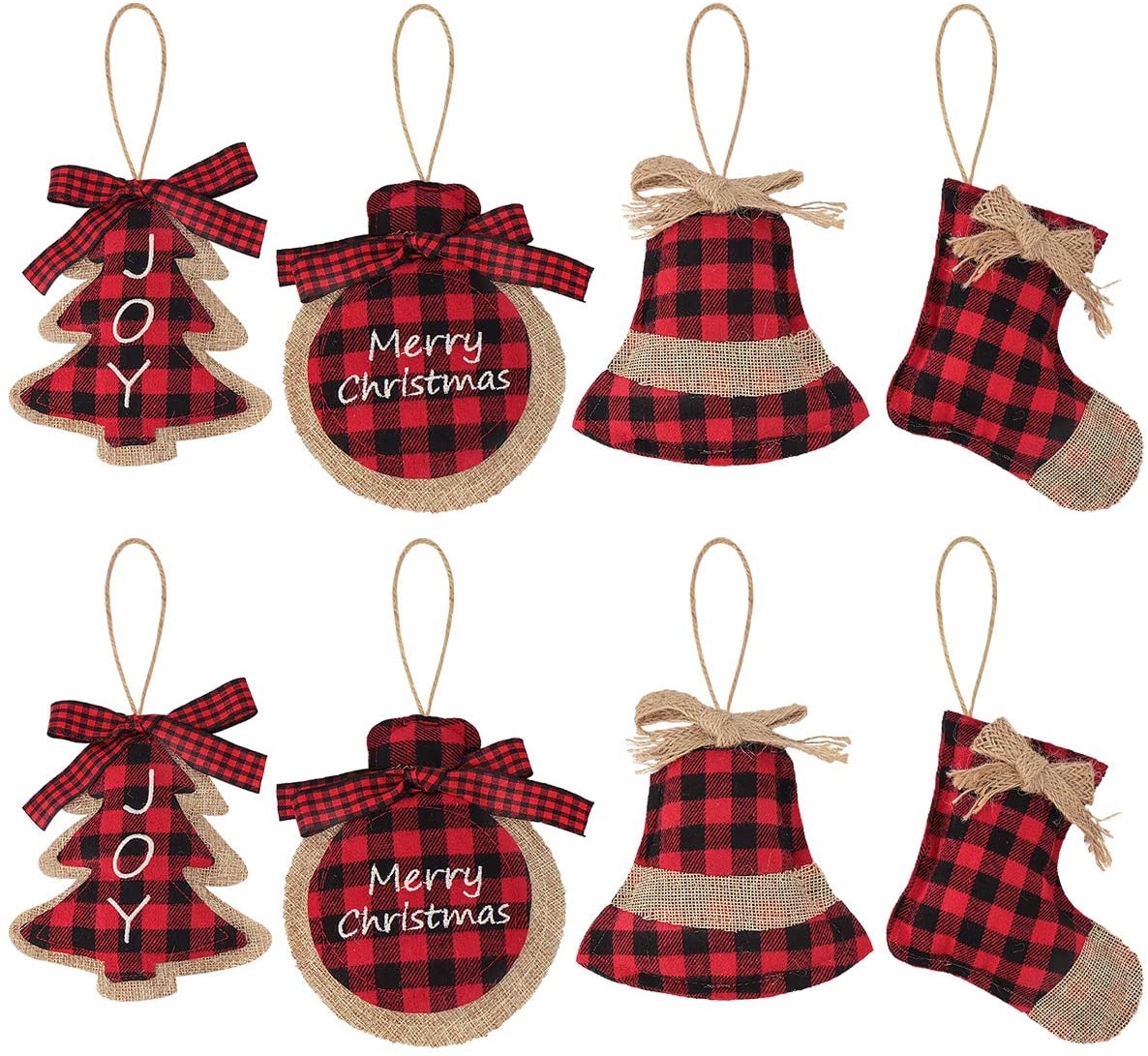 12 Pack Ornaments for Christmas Tree Decorations, Hanging Charms Christmas  Tree Ornament Holiday Decorations - Walmart.com