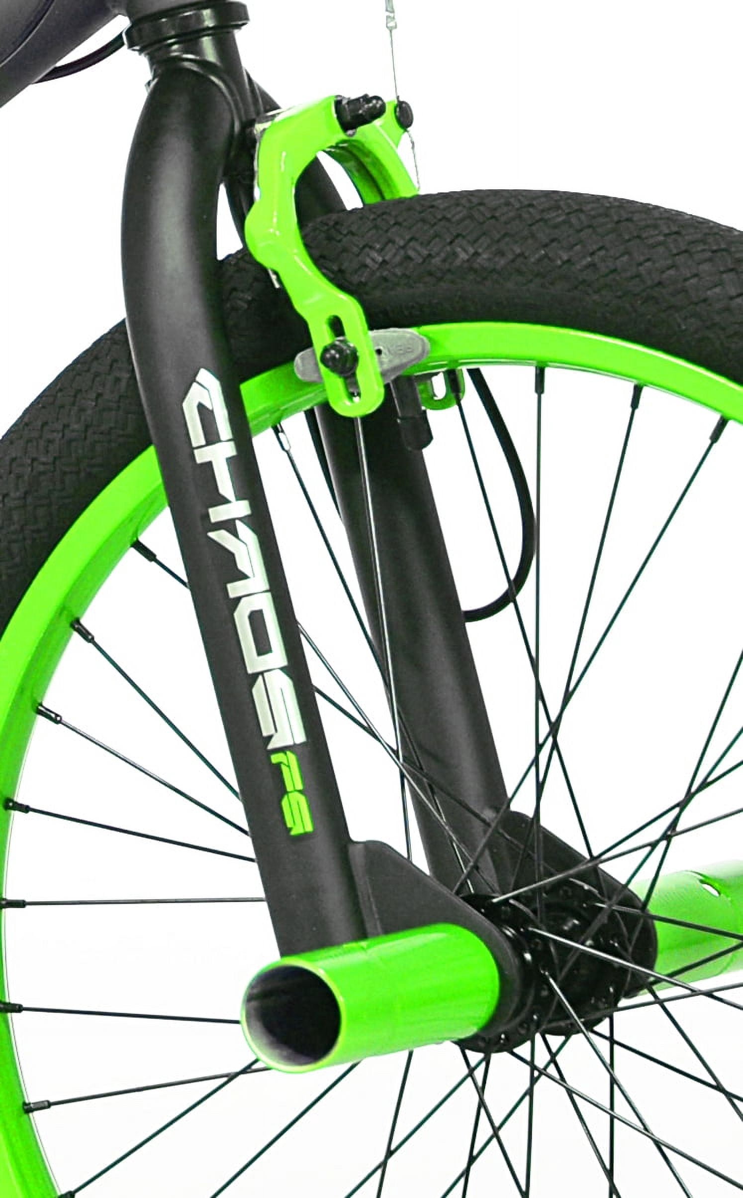 Kent 20" Chaos Boy's Bike, Matte Black/Green