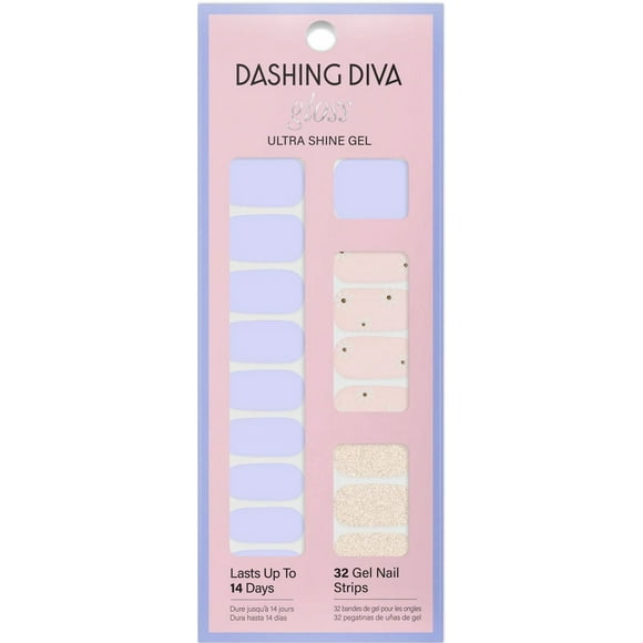 DASHING DIVA - GLOSS - DOWN DOWN DAISY Gloss Bandes De Vernis Ultra Brillantes