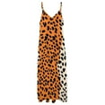 thumbnail image 4 of Leopard Print Pattern Sleeveless Dress Women's Luxury Party Dress Birthday Dresses for Women, 4 of 7