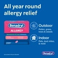 thumbnail image 6 of (3 pack) Benadryl Ultratabs Antihistamine Cold & Allergy Relief Tablets, 100 Count, 6 of 13