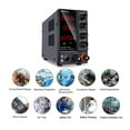 thumbnail image 4 of DC Power Supply Adjustable Bench Source 30V 10A Voltage Regulator Laboratory VARIABLE Stabilizer Switching Dc Power 60V 5A Diy ,Low-loss, 4 of 7