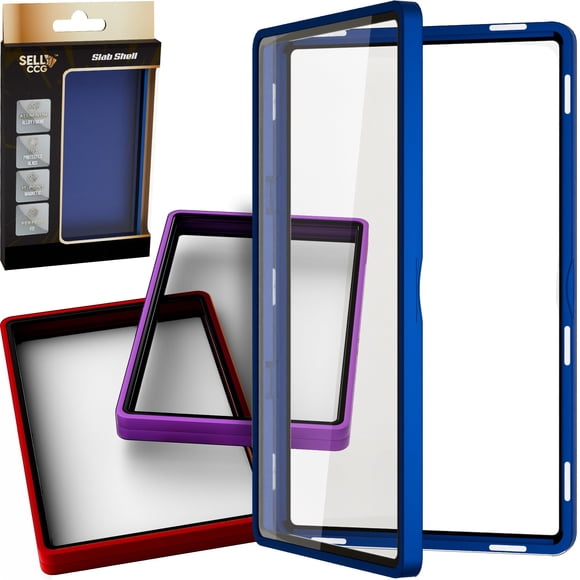Protector de cartas SellCCG Slab Shell 3 piezas con imán y protección UV