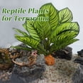 thumbnail image 6 of Unique Bargains Reptile Plants Decoration Reptile Plants for Terrarium Decor 8.66"x2.13"x10.63" Green, 6 of 6