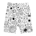 thumbnail image 5 of Toddler Boys Casual Outfit Sets Spring Diy Easter Bunny Print Crew Neck Short Sleeve Shirt Tops With Shorts Two Piece Outwear,White,3-4 Years, 5 of 7