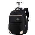 thumbnail image 3 of Bolsas con ruedas de viaje Oxford para hombre, mochila con ruedas de 20 pulgadas para hombre y mujer, mochilas con ruedas para viaje, maleta para equipaje de cabina, 3 of 4