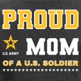 thumbnail image 3 of CafePress - Proud Mom Of A Soldier White And Gold Long Sleeve T Shirt - Women's Long Sleeve Graphic Tee Casual Fit, 3 of 4