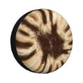 thumbnail image 2 of YFYANG 15'' Tire Cover, Brown Texture Universal Spare Wheel Covers, Dust-Proof, Water-Proof, Sun-Proof and Corrosion-Proof, 2 of 9