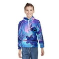 thumbnail image 2 of Stitch Hoodie with Pocket Cartoon Anime for Boys Girls Teens Gift, 2 of 6