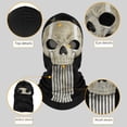thumbnail image 5 of Máscara de esqueleto, tocado, juego de mascarada, máscara táctica, accesorios de parodia para fiesta de Halloween, 5 of 5
