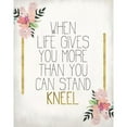 thumbnail image 3 of Kimberly, Allen 12x14 Black Modern Framed Museum Art Print Titled - Kneel, 3 of 5