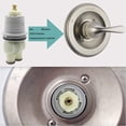 thumbnail image 5 of JINLONG 2-Pack RP46074 Shower Valve Cartridge Assembly for 13/14 Series Single-Handle Faucets, Replacement Monitor, 5 of 6