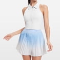 thumbnail image 4 of Top-kevin Women Two Piece Tennis Skirt Set Pleated Golf OutfitsTravel Dress with Shorts, 4 of 5