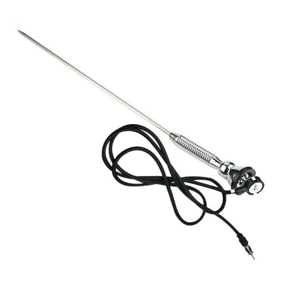 Car Roof Booster Antenna FM AM Aerial Extended Spring Soft Rod