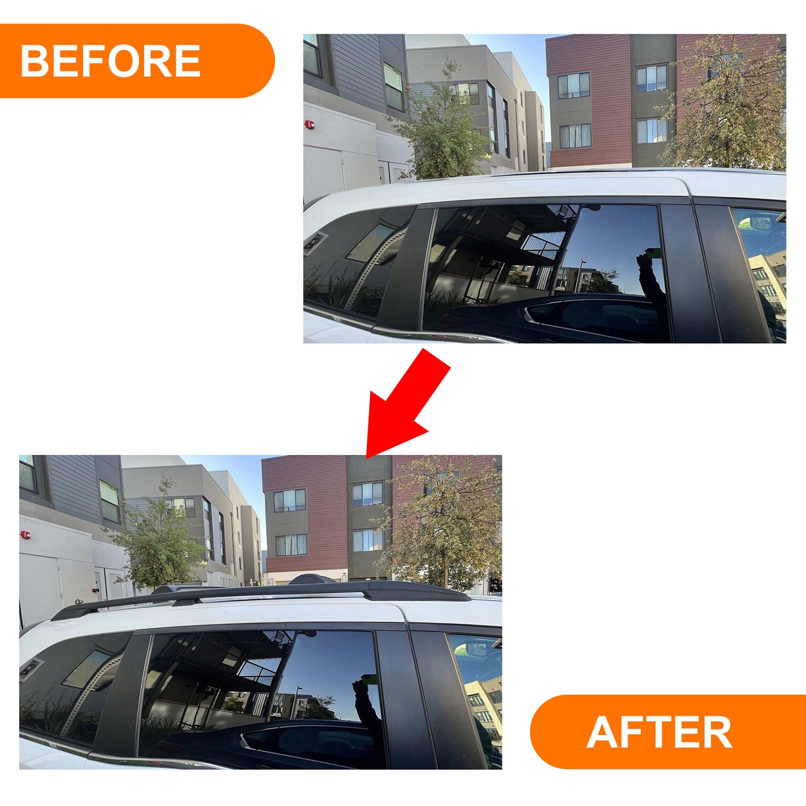 Kojem Roof Side Rail Rack Fit for 2018-2023 Honda Odyssey Aluminum Roof Rail Rack Cross Bars Rooftop Luggage Cargo Carrier Kayak Canoe