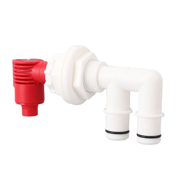 Kit Combinado De Aireador De Bomba, Válvula De Drenaje De Montaje De 1-1/16 Pulgadas, Aireador De Bomba De Recirculación Para Pozos Vivos, Pozos De Cebo