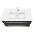 thumbnail image 7 of Cutler Kitchen and Bath Silhouette 36" Wood/Marble Bathroom Vanity in Walnut, 7 of 7