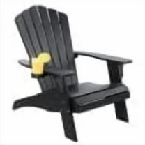 Polystyrene Adirondack Chair - Black