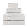 thumbnail image 2 of BNM Cotton 6 Piece Bathroom Towel Set, Platinum, 2 of 11