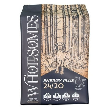 UPC: 0034846580211 | Wholesomes 2100146 Energy Plus 24/20 Beef Recipe Dry Dog Food 40 lb. Bag