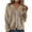 Khaki, variant on Clearance Women Bomber Jacket Full Zip Up Coat with Pockets Long Sleeve Casual Solid Cropped Outerwear (XL, White)