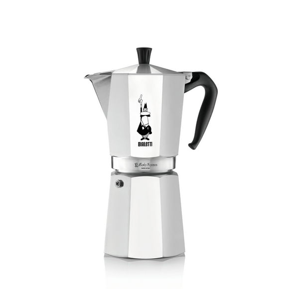 Cafetera de café espresso Bialetti Moka Express 670 ml plateada