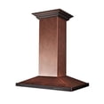 thumbnail image 1 of ZLINE 30 in. Designer Series Hand Hammered Copper Island Mount Range Hood (8GL2Hi-30), 1 of 6