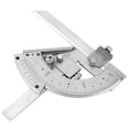 thumbnail image 1 of Universal Protractor  Angle Finder  Angle Ruler  Steel Protractor  Angle Meter Carbon Steel Fine Tuning Angle Finder Ruler 0-320° Universal Bevel Protractor Meter, 1 of 8