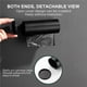 thumbnail image 2 of Moyic Dispensador de bolsas de plástico montado en la pared de aluminio sin perforación bolsa de basura caja de almacenamiento contenedor Juegos de accesorios de baño, 2 of 6