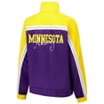 thumbnail image 3 of Women's G-III 4Her by Carl Banks Purple Minnesota Vikings Post Game Full-Zip Track Jacket, 3 of 3
