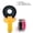 Yellow, variant on Manual Embossing Label Maker Machine 3D Mini Portable Label Writer Printer with 9mm Tape Set