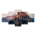 thumbnail image 4 of TISHIRON 5PCS Framed Canvas Wall Art Set,60"x32" Mountain Landscape Canvas Art Decor, 4 of 7