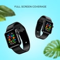 thumbnail image 4 of Gwong Electrónica 2pcs Watch Película protectora Anti-Dazzle Responsable TPU TPU Protector de pantalla impermeable para iWatch 6/5/4/3/2/1, 4 of 6