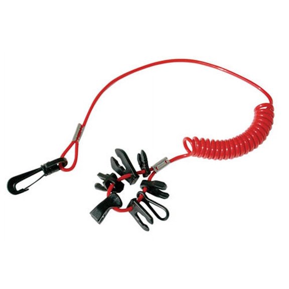 BKS-6 Boat Kill Switch Keys With Lanyard