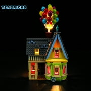 YEABRICKS LED Lighting Kit Compatible with LEGO Up House 43217 Building Toy Set(Not Include the Model)