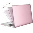thumbnail image 4 of Mosiso MacBook Pro 13 inch Case 2020 2019 2018 2017 2016 Release A2251 A2289 A2159 A1989 A1706 A1708, Plastic Hard Shell Case for MacBook Pro 13" with/without Touch Bar, Rose Gold, 4 of 6