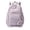 Purple, variant on Multi-Pocket Casual Backpack, Large Capacity Travel Daypack, Fashion Utility Rucksack, Adjustable Strap Carry Backpack, Water Resistant Knapsack, Accessory Pouch Included Backpack