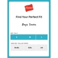 thumbnail image 3 of Hanes Boys' Ankle Socks, 6 Pack, 3 of 4