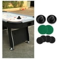 thumbnail image 1 of UPOUART 2Pcs Air Hockey Pusher Table Hockey Pushers Set Black Circular Design For Indoor Activities, 1 of 8